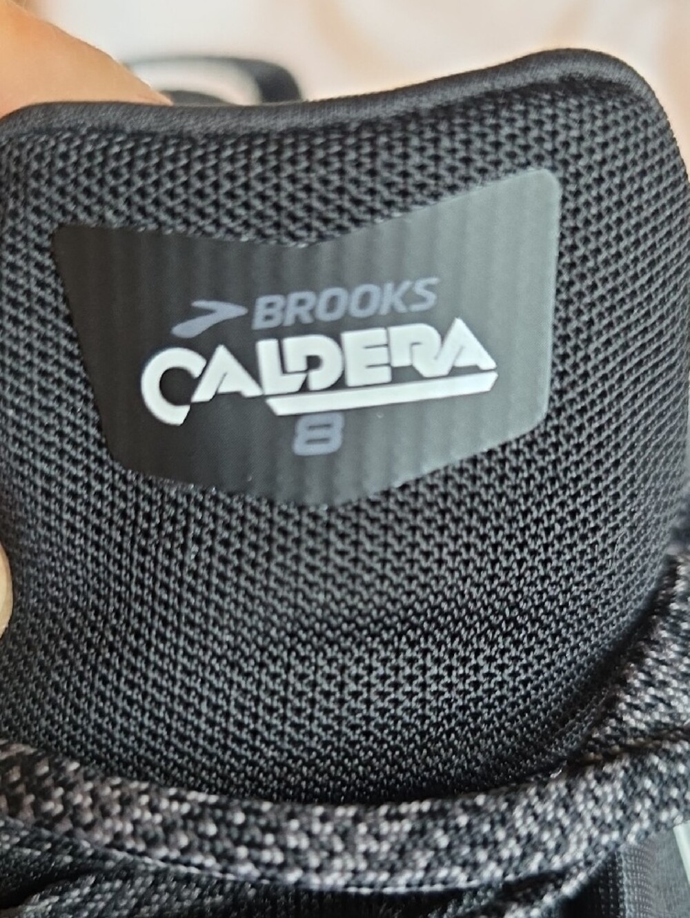 Brooks Women’s Caldera 8 Black and Gray Trail Running Shoes - Picture 7 of 9